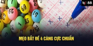 Mẹo hay để chơi đề 4 càng tại BJ88 hiệu quả